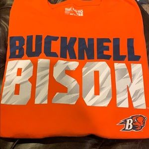 Bucknell Bison Adidas NWOT LS tee in sz M